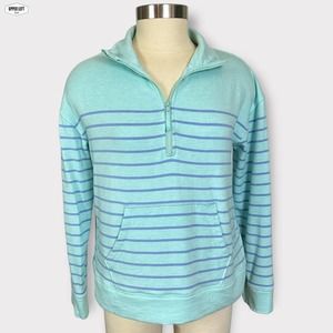 Vineyard Vines Lightweight Dreamcloth Funnel-Neck 1/2-Zip Small
